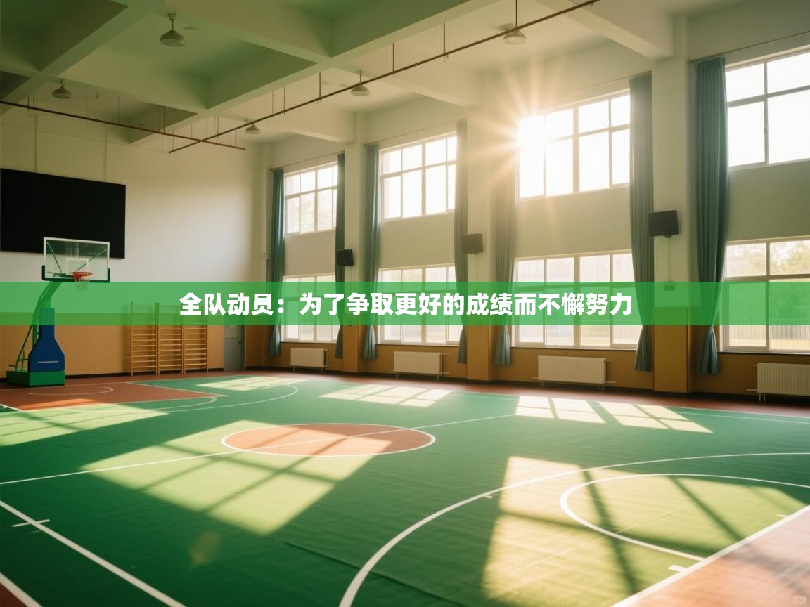全队动员：为了争取更好的成绩而不懈努力  第2张