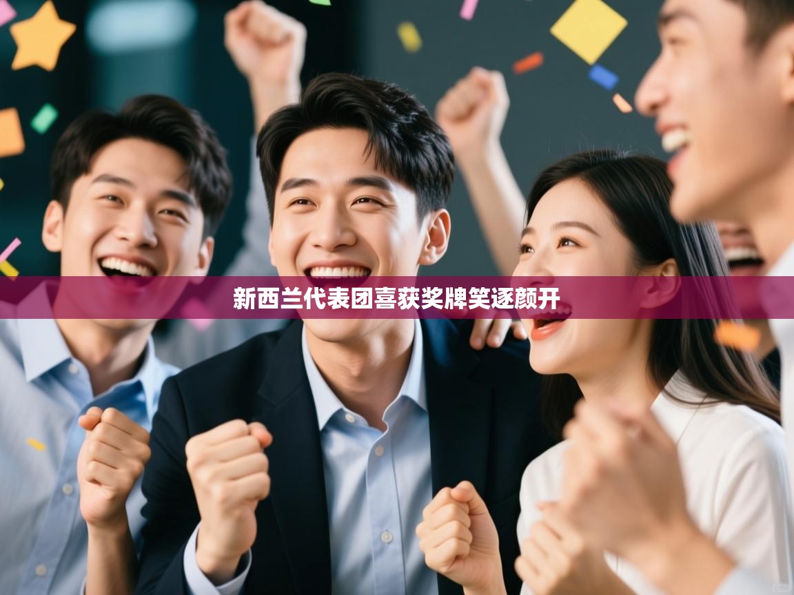 新西兰代表团喜获奖牌笑逐颜开 第2张